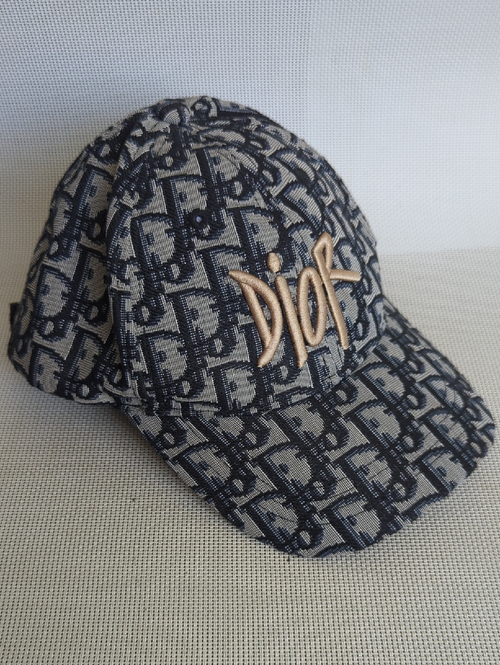 Dior Monogram Oblique Adjustable Cap Hat - Unisex - Picture 2 of 5